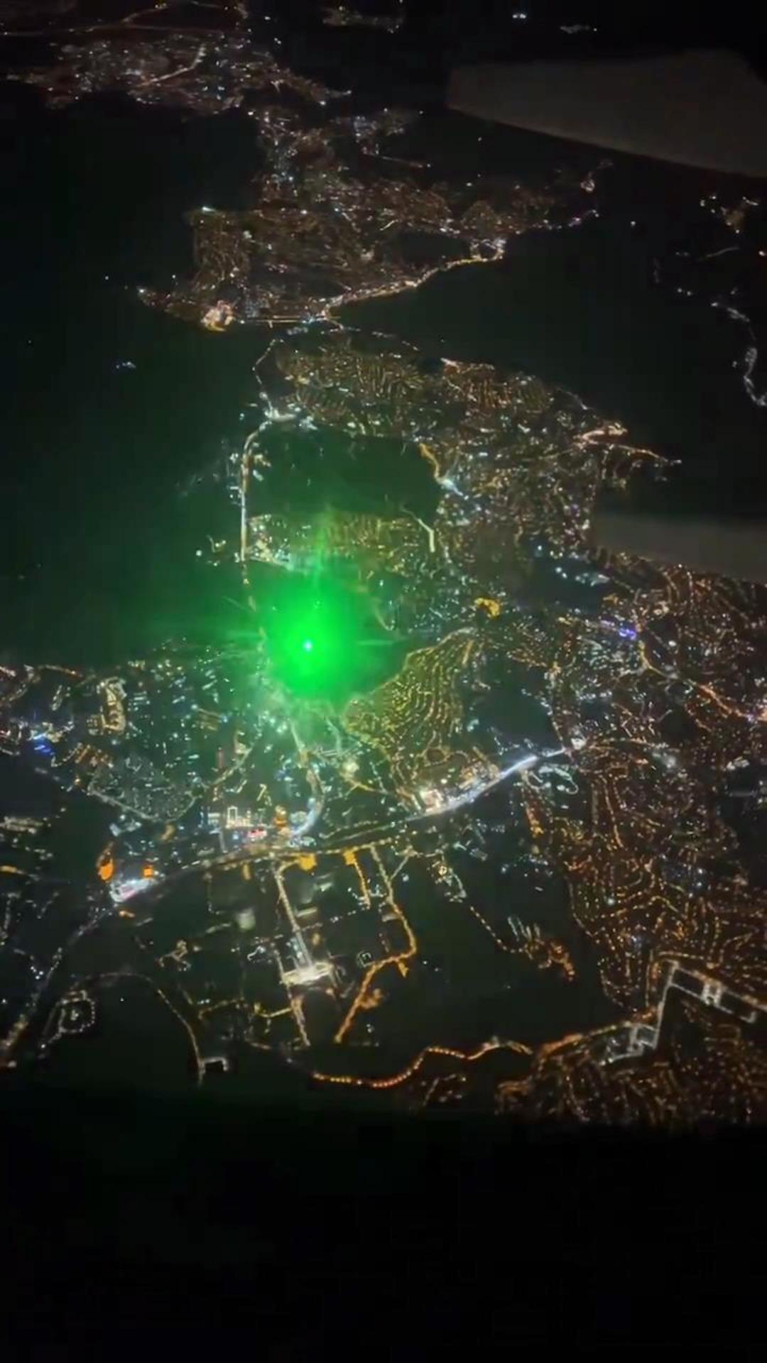 Uçaklara lazer tutanlar 164 bin 613 lira ceza ödeyecek! 1