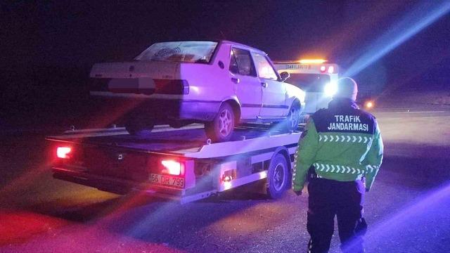 Ehliyetsiz alkollü sürücüye 45 bin lira ceza kesildi