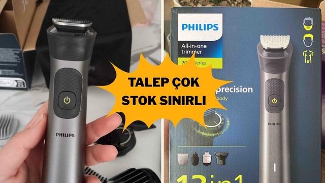 Philips'in çok satan tıraş makinesi Gülümseten Kasım'da dibi gördü!