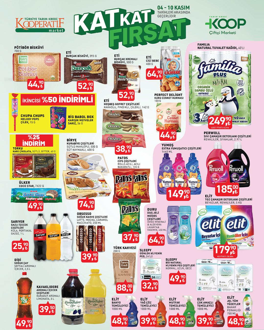 Bu hafta Tarım Kredi de her şey çok ucuz! 4 Kasım 2025 Tarım Kredi market katalog yayınlandı! 1