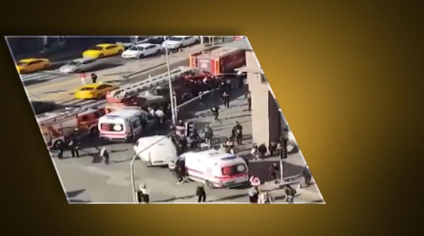 Ankara Sosyal Bilimler Üniversitesi yangın sisteminde arıza