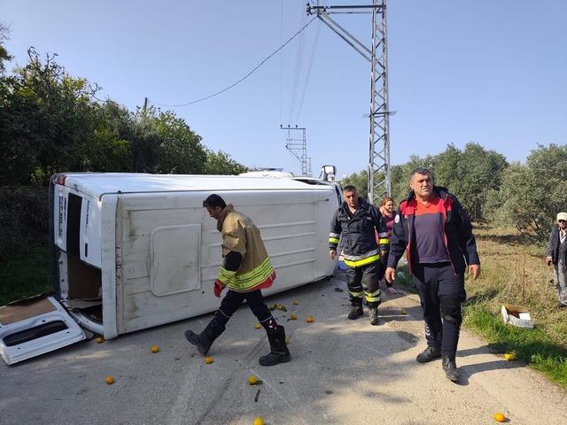 Defne’de trafik kazası: 2 yaralı 1