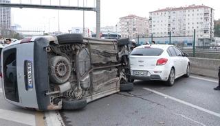 Avrasya Tüneli girişinde zincirleme kaza!
