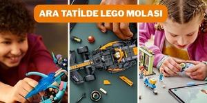 LEGO indirimdeyken ara tatilde çocuklar için en iyi hediye!