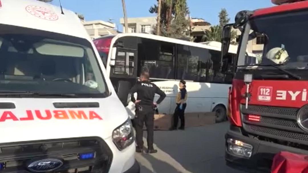 Kilis te halk otobüsünün çarptığı yaya hayatını kaybetti 2