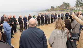 Papa'nın ziyareti öncesinde Vatikan heyeti İznik'e geldi