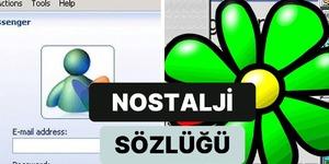 İnternette surf yapmak, çevirmeli bağlantı, icq… Eskilerin hatırlayacağı internet terimleri