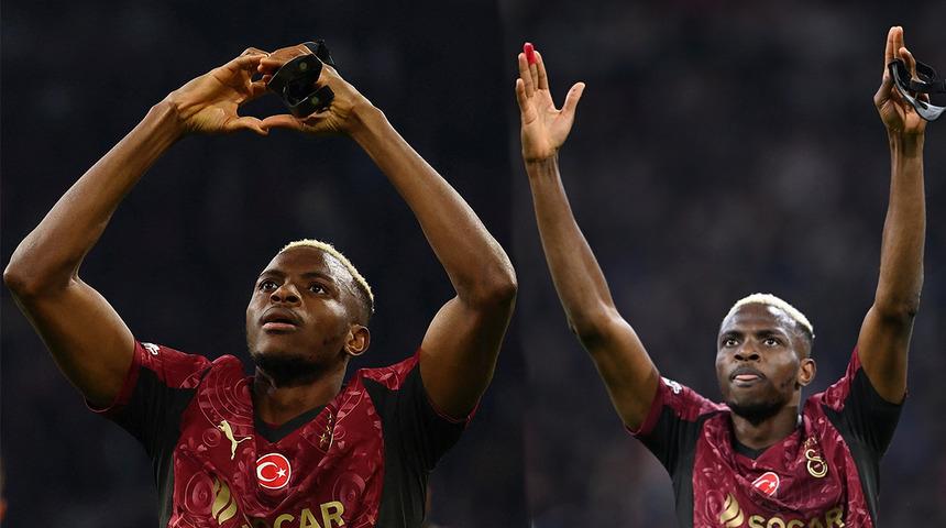Galatasaray'da Victor Osimhen'in gecesi! Amsterdam'da sarı-kırmızılı formayla resmen şov yaptı...