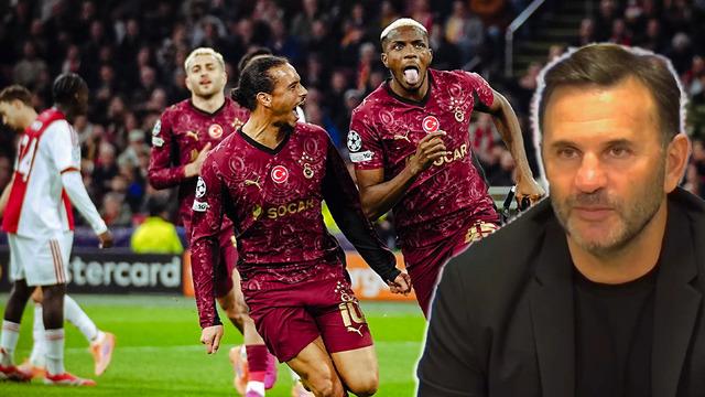 Okan Buruk'tan Şampiyonlar Ligi'ndeki Ajax galibiyeti sonrası açıklama! Hedefini ilk 8 olarak duyurdu! Osimhen sözleri gündem oldu