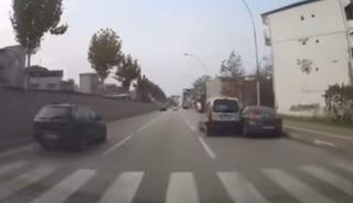 Bursa’da kazalar araç kamerasına yansıdı