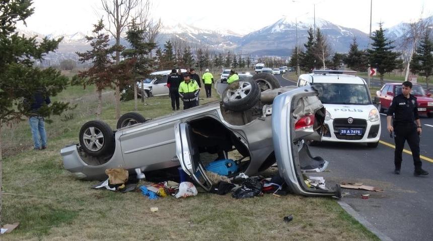 Erzurum kent merkezinde 10 ayda bin 428 trafik kazası