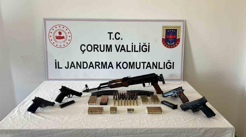 Çorum’da kaçak silah operasyonu: 1 kişi tutuklandı