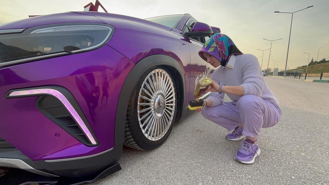 TOGG u modifiye etti: Boyadı, değiştirdi, dönüştürdü... O tasarımla plaket bile kazandı 3