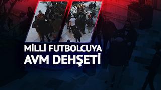 Milli futbolcu AVM'de neye uğradığını şaşırdı! Gözü dönen vatandaş silah çekip şemsiye fırlattı