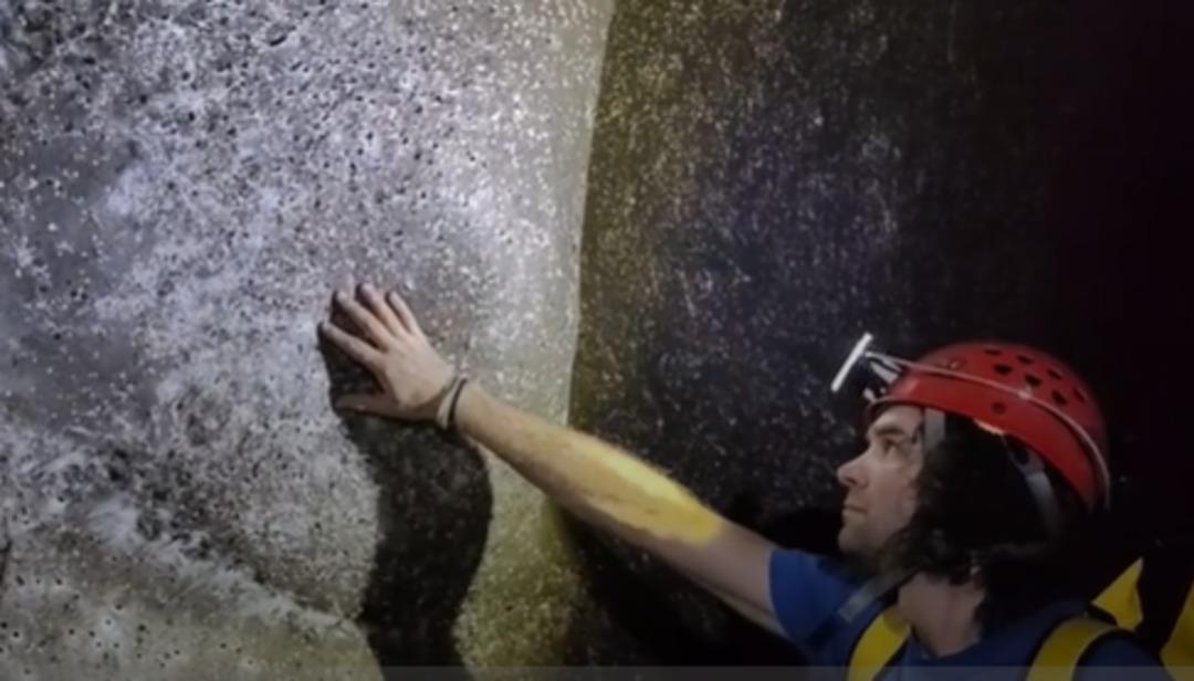 Mağaranın i&ccedil;inde dev &ouml;r&uuml;mcek ağı! Birbirini avlayan iki t&uuml;r bir arada: 111 bin &ouml;r&uuml;mcek yaşıyor 3