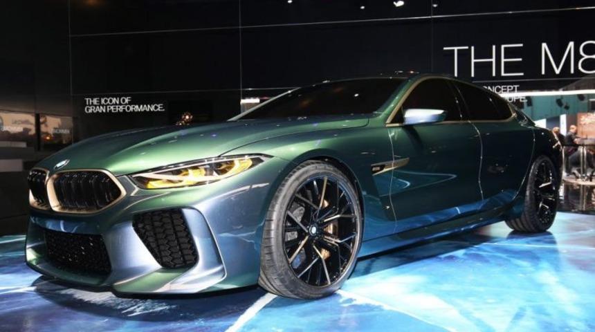 BMW M8 Gran Coupe sergilendi!