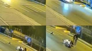 Mersin’de motosiklet kazasında köpeğin sadakati duygulandırdı