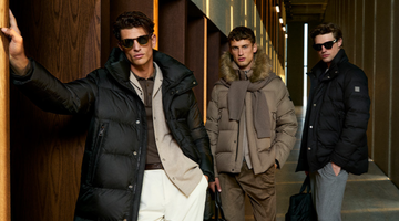 Erkek mont modelleri ile 2025 kış kombinleri