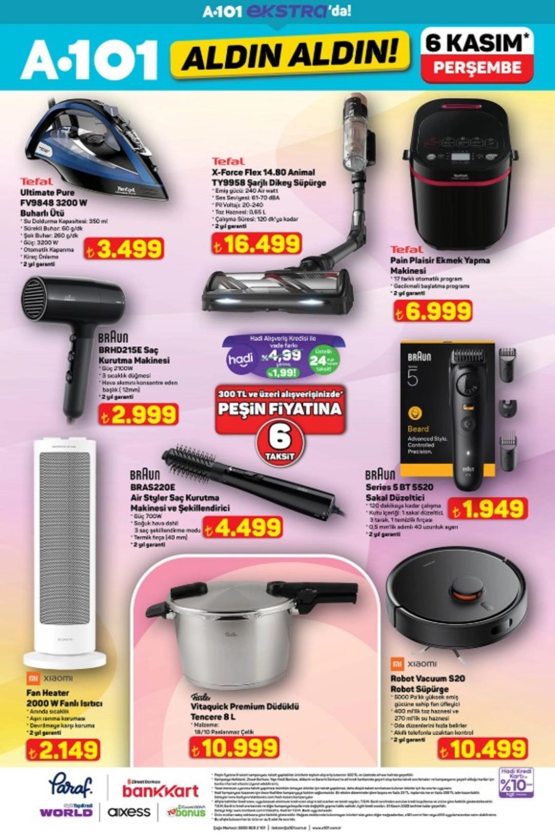 A101 e Xiaomi Fanlı Isıtıcı geliyor! 6 Kasım 2025 A101 aldın aldın kataloğu yayınlandı 10