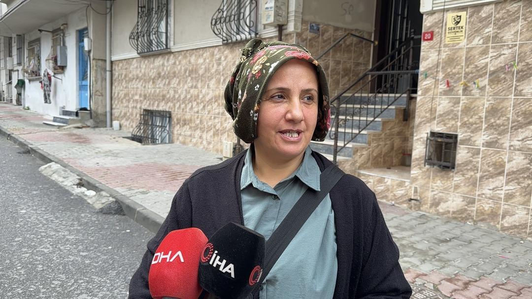 Arnavutköy’de korkunç manzara! İki bina arasındaki istinat duvar çöktü:  Sanki deprem oluyormuş gibiydi  3