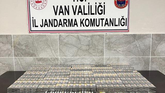 Van’da 3 bin 75 paket kaçak sigara ele geçirildi