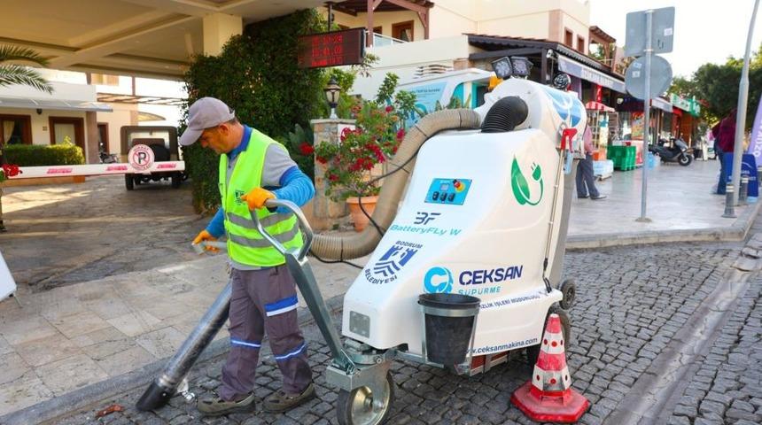 Yeni nesil elektrikli yol s&uuml;p&uuml;rme ara&ccedil;ları Bodrum&rsquo;da
