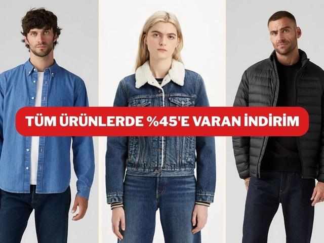 Levi's'ın en iyi indirimli ürünleri burada!