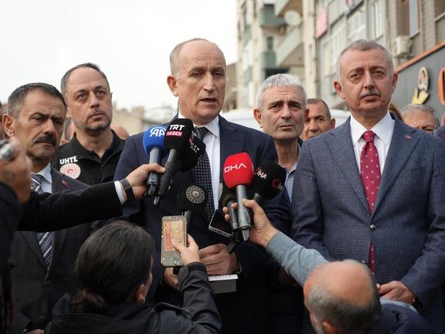 Bakan Yardımcısı Bulut: "Bu binanın zarar görmesinde zemin önemli bir etken olmuş"