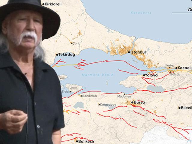 Deprem bilimci Prof. Dr. Şener Üşümezsoy, "Adalar Fayı'nda risk yok, İstanbul için asıl risk Marmara'da" dedi, o bölgeyi işaret etti