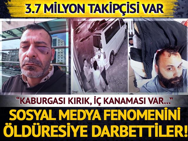 Sosyal medya fenomenini öldüresiye darbettiler! 3.7 milyon takipçisi var: "Kaburgası kırık, iç kanaması var..."