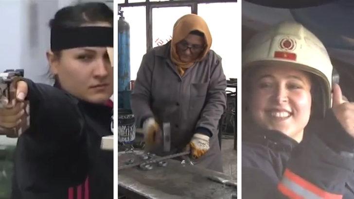 "Erkek işi" tabusunu yıkan kadınlar