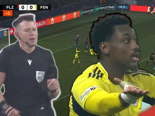 Hollandalı hakem Allard Lindhout Jhon Duran'ın son saniyede çekilmesine penaltı vermedi! Fenerbahçe isyan etti...