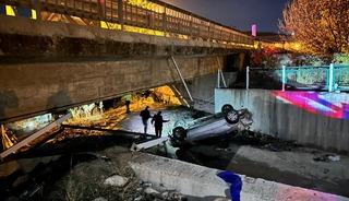 Tunceli’de otomobil dereye uçtu; Uzman Çavuş yaşamını yitirdi