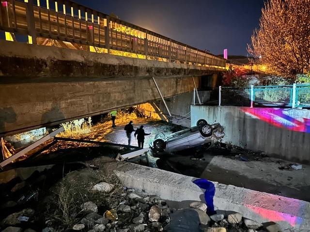 Tunceli’de otomobil dereye uçtu; Uzman Çavuş yaşamını yitirdi