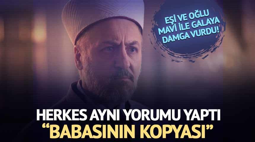 Oğlu Mavi Rüzgar ile gündemde! Herkes aynı yorumu yaptı! 'Tıpkı babası' 