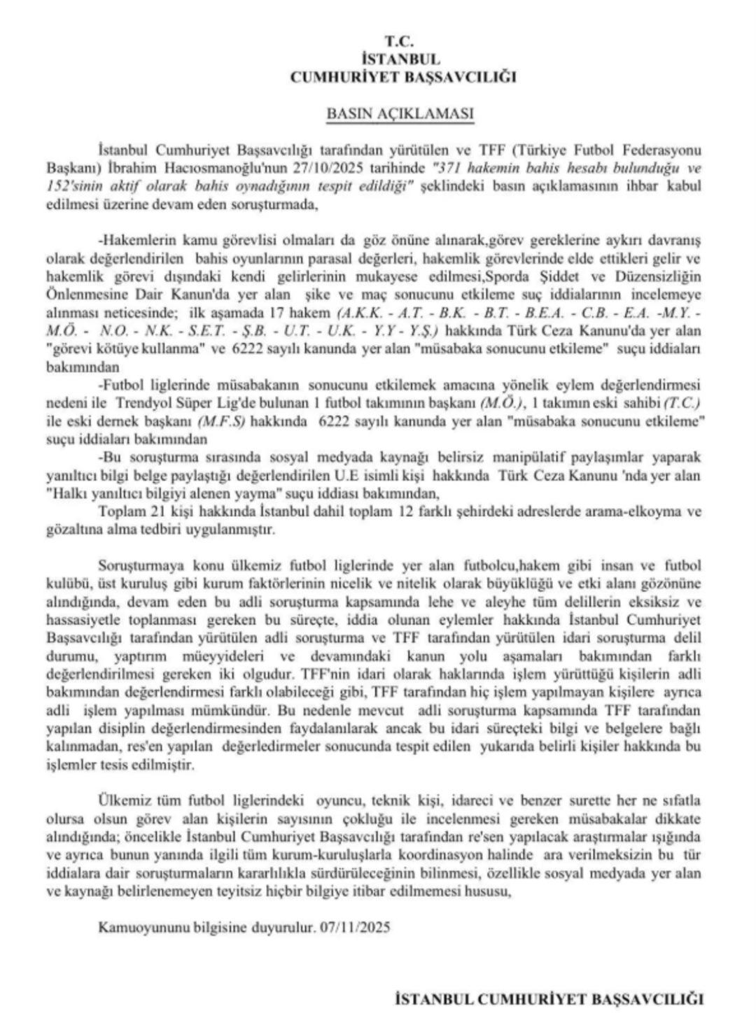 Ey&uuml;pspor ve Kasımpaşa kul&uuml;pleri bahis skandalına karıştı: Murat &Ouml;zkaya, Fatih Sara&ccedil; ve Turgay Ciner i&ccedil;in g&ouml;zaltı kararı... 4