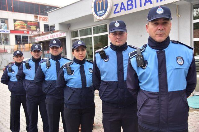 Zabıta Müdürlüğü’nden yaka kameralı denetim sistemi