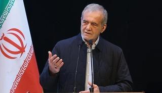 Pezeşkiyan: "ABD, İsrail ve Avrupa ile savaş halindeyiz"