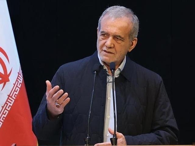 Pezeşkiyan: "ABD, İsrail ve Avrupa ile savaş halindeyiz"