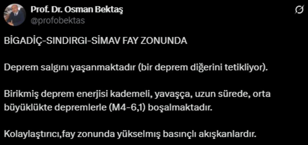 Deprem fırtınası var dedi, ters köşe yaptı: "Bu iyi bir şey! Çok daha yıkıcı olurdu" 1
