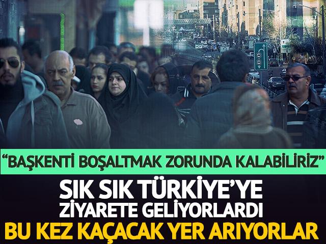 Sık sık Türkiye'ye ziyarete geliyorlardı şimdi kaçacak yer arıyorlar! Tahran'da kriz büyüdü: "Başkenti boşaltmak zorunda kalabiliriz"