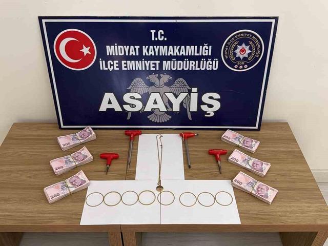 Mardin’de hırsızlık operasyonu: 5 şüpheli yakalandı