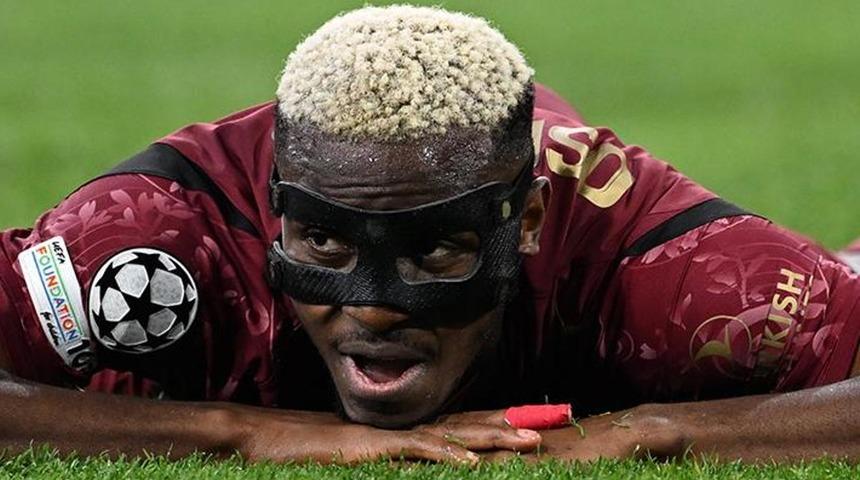 UEFA'dan Galatasaray'ın yıldızı Victor Osimhen'e büyük ayıp! Tarihi performansı da yetmedi...