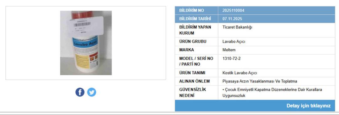 Ticaret Bakanlığı duyurdu: Bu 3 ürünün satışı yasaklandı, piyasadan toplatılıyor 2