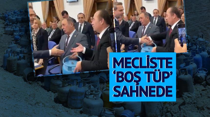 Meclis'te 'boş t&uuml;p' sahnede! Bakan Bayraktar'dan dikkat &ccedil;eken yanıt: "Doğalgaz kullandıkları i&ccedil;in gerek yok"