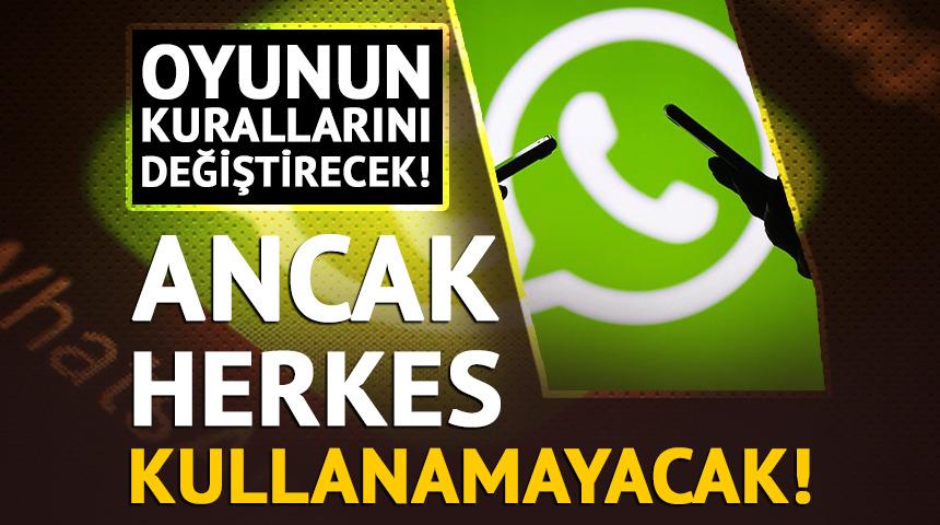 Oyunun kurallarını değiştirecek! Ancak herkes kullanamayacak