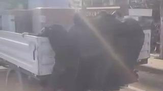 Diyarbakır’da çocukların tehlikeli yolculuğu kameraya yansıdı