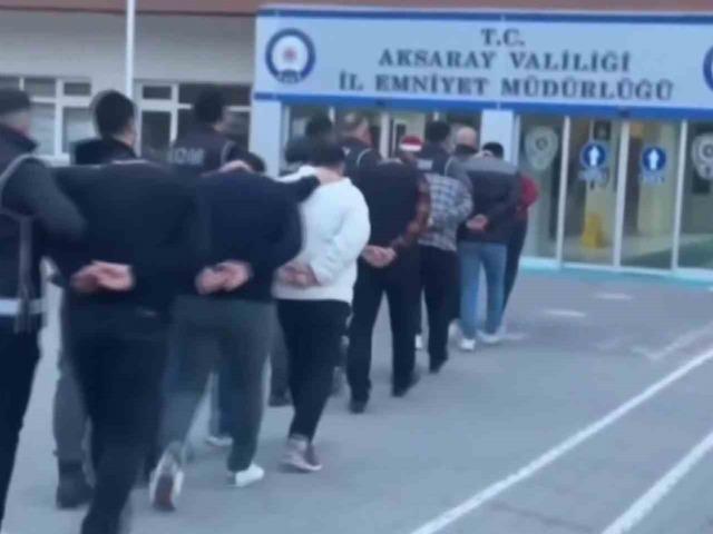 Aksaray’da FETÖ/PDY operasyonu: 10 gözaltı, 1 tutuklama
