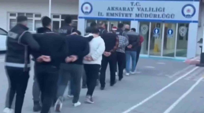 Aksaray’da FETÖ/PDY operasyonu: 10 gözaltı, 1 tutuklama