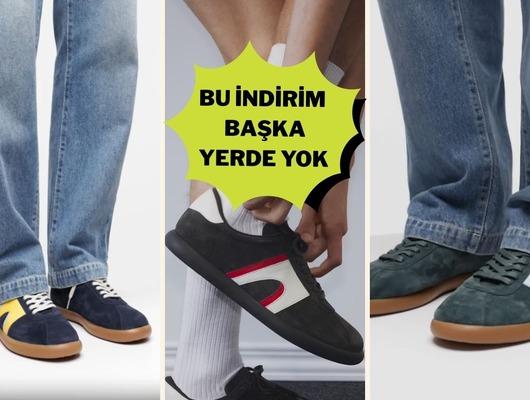 Camper'ın en havalı modelinde bugüne özel 1300 TL indirim!